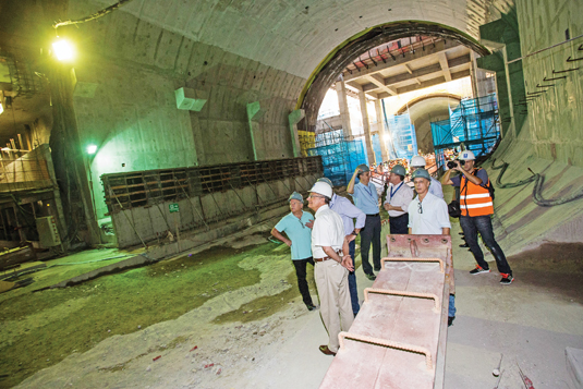 Equipamento chegou esta semana à estação Chácara Klabin, nas obras de expansão da Linha 5 - Lilás